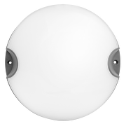 Plafon de LED estanco redondo, gris, 11W, 4000K(luz neutral), 220-240V AC, IP54