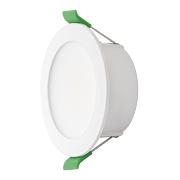 LED downlight Smart dimable de empotrar,redondo, Bluetooth/Wi-Fi, 6W, 3000К-6500К/RGB, 220-240V AC, IP44