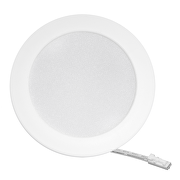 LED downlight para muebles de empotrar, redondo , 4W, 3000K/4000K/6500K(CCT), 12V DC, IP44,color blanco