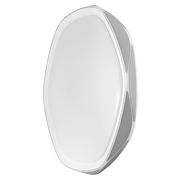 Plafón de LED dimable ;CCT 3000K/4000K/6500К; max. 72W, mando a distancia, color gris, redondo, IP20