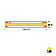 Tira de LED 10W, 320 LEDs/m, COB;4000K; IP20 24V DC