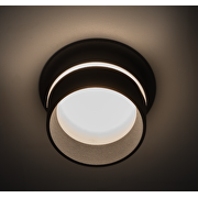 Aro decorativo de bajo deslumbramiento con efecto Glow color blanco