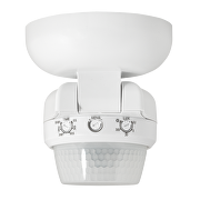 Sensor PIR de movimiento y presencia de pared y techo, 360°, 12m, IP65