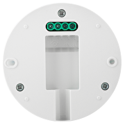 Sensor PIR de movimiento y presencia(2 ZONAS), montaje de superficie 360, 10m, IP20,1000W