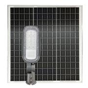 Farlola de LED con panel solar, 12W, 2100lm,4000K, 140°х90°,∅60, SMD2835, IP65