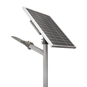Farlola de LED con panel solar, 12W, 2100lm,4000K, 140°х90°,∅60, SMD2835, IP65