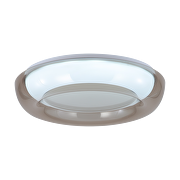 Plafón de LED 28W+5W, dimable ССТ(3000K-6000К)+RGB con mando a distancia, redondo, cuarzo ahumado, IP20