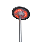 LED luminaria solar con mando a distancia y Bluetooth gestión, 20W max.,RGBW, ∅78, 140°, IP65