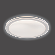 Plafón de LED dimable ;CCT 3000K/4000K/6500К;24W, color blanco,redondo, IP20, altura 75mm