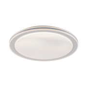 Plafón de LED dimable ;CCT 3000K/4000K/6500К;36W, color blanco, redondo, IP20, altura 75mm