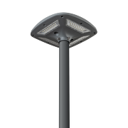 LED luminaria de parque 50W con gestión inteligente , 4000K, 220V-240V AC, IK08, IP66