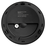 Plafón ARAD, redondo,aro negro, Е27, 220-240V AC, IK08, IP65