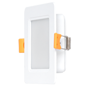 Downlight de LED, 5W, 3000K/4000K/6500K(CCT),IP54,220V-240V AC,Flickerless, cuadrado de empotrar