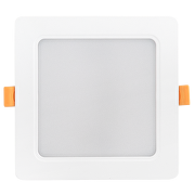 Downlight de LED, 12W, 3000K/4000K/6500K(CCT),IP54,220V-240V AC,Flickerless, cuadrado de empotrar