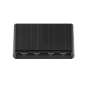 LED luminaria solar de pared CCT+RGB, 60°, IP65