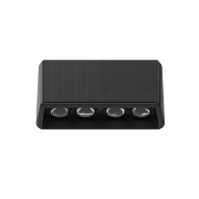 LED luminaria solar de pared CCT+RGB, 60°, IP65