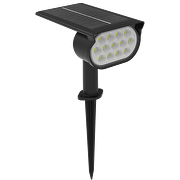 LED luminaria solar de pared/jardín CCT+RGB, 90°, IP65